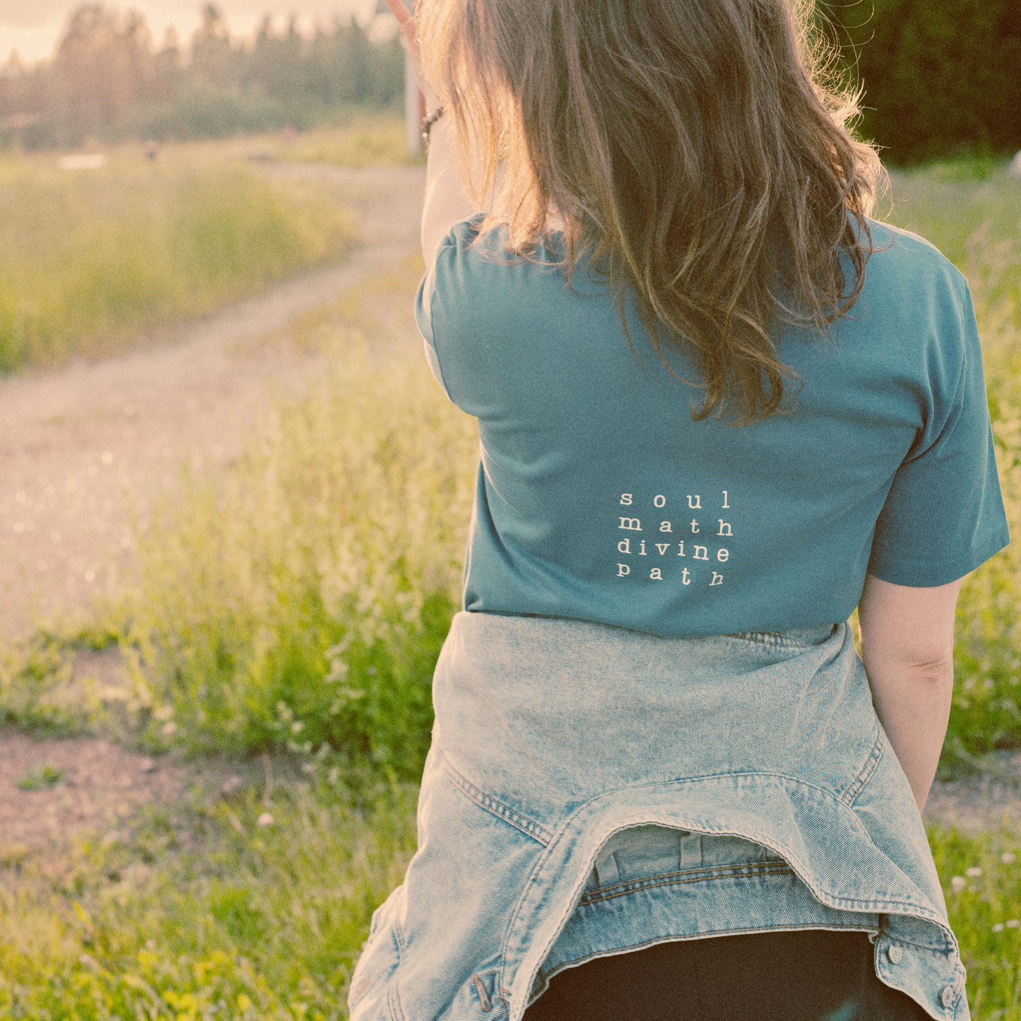 Soul Math Divine Path - Luomupuuvilla - Unisex - T-paita