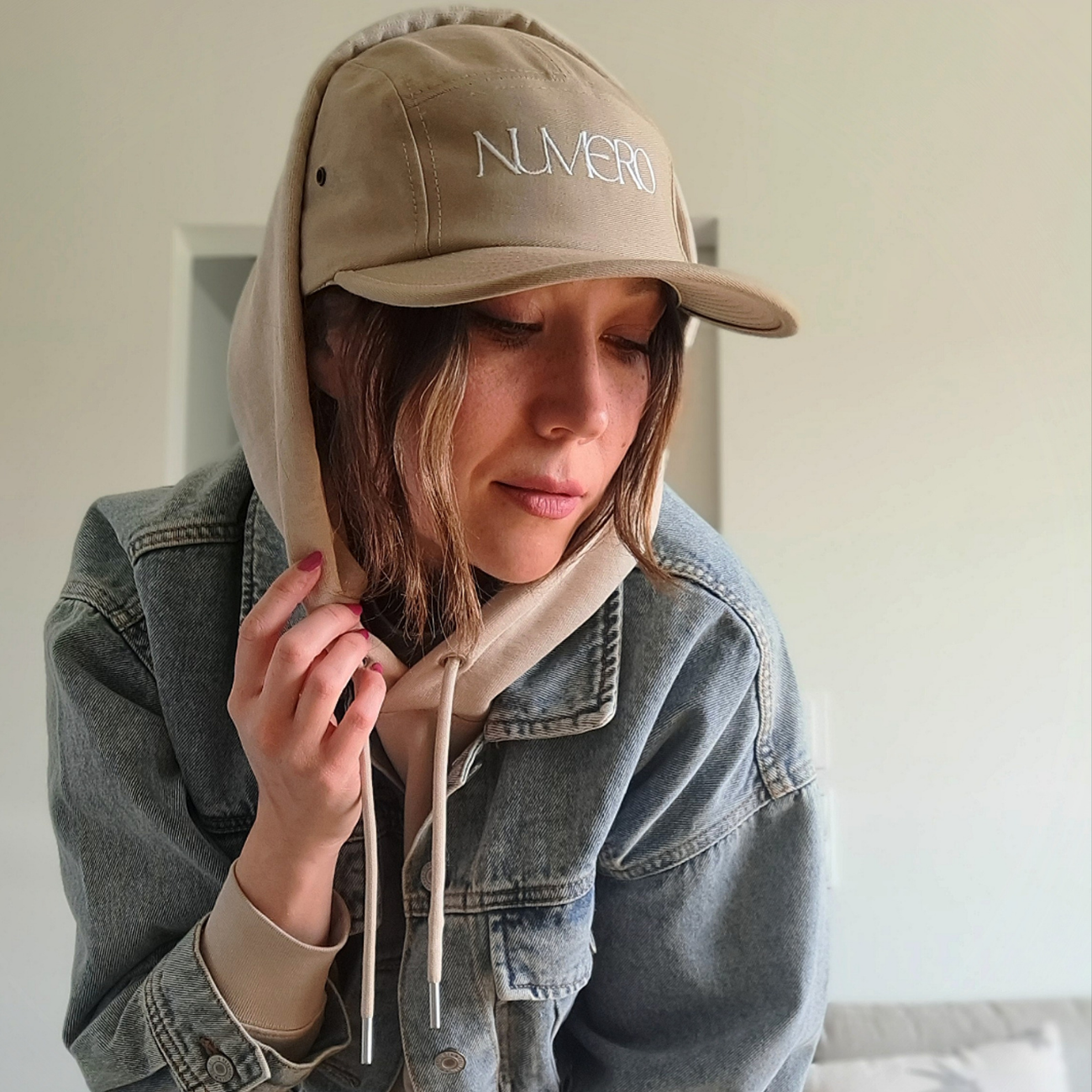 NUMER0 Five Panel Lippis - Puuvilla - Unisex