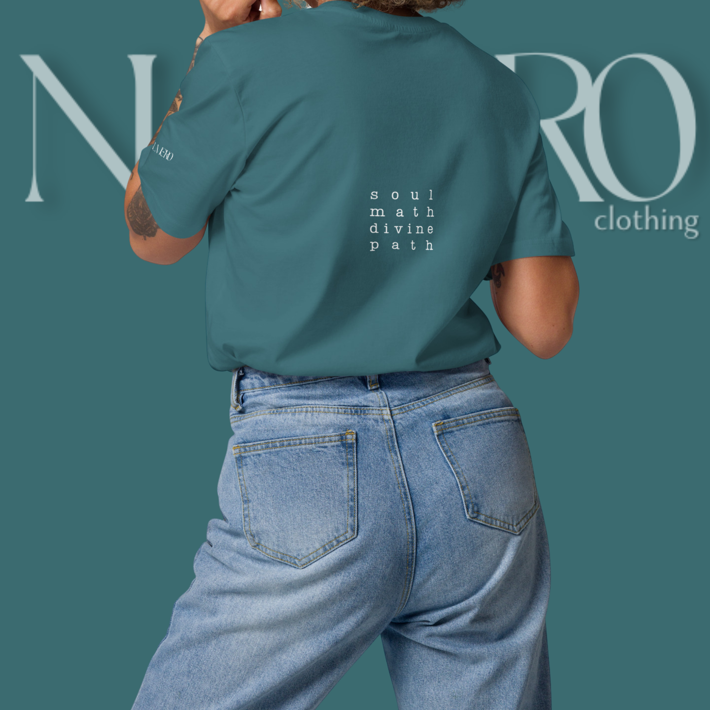 NUMER0 clothing t-paita Soul Math Divine Path