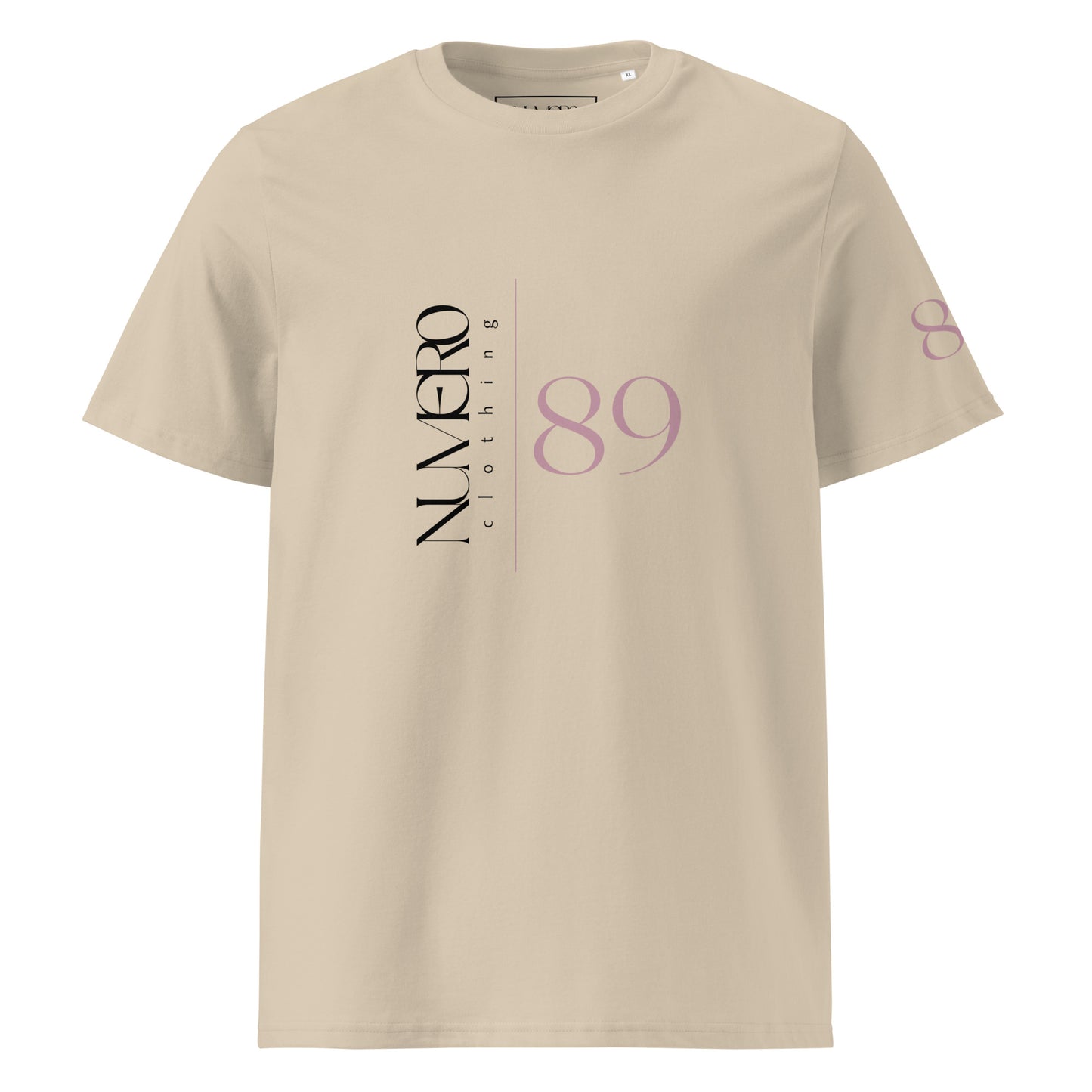 T-paita omalla numerolla - Personoitava numeropaita - Luomupuuvilla - Unisex